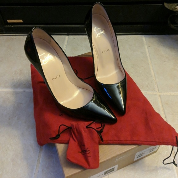 Christian Louboutin Shoes - Black SO KATE 120 PATENT